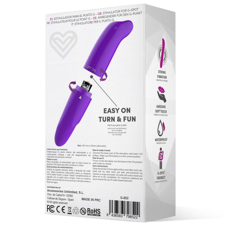 Morton Stimulateur Easy Quick Pourpre