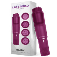 Heady Stimulateur avec 4 Embouts Violet