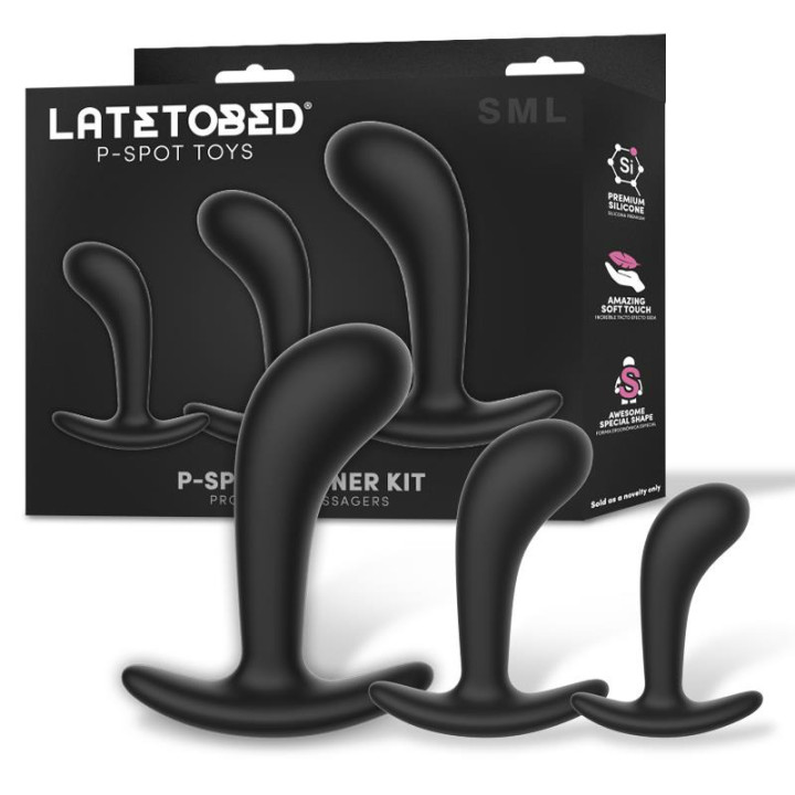 Set de 3 Masseurs Prostatiques