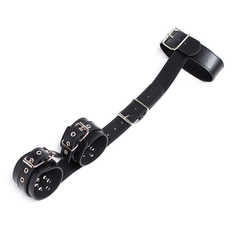 Collier avec Attaches Ajustables Noir