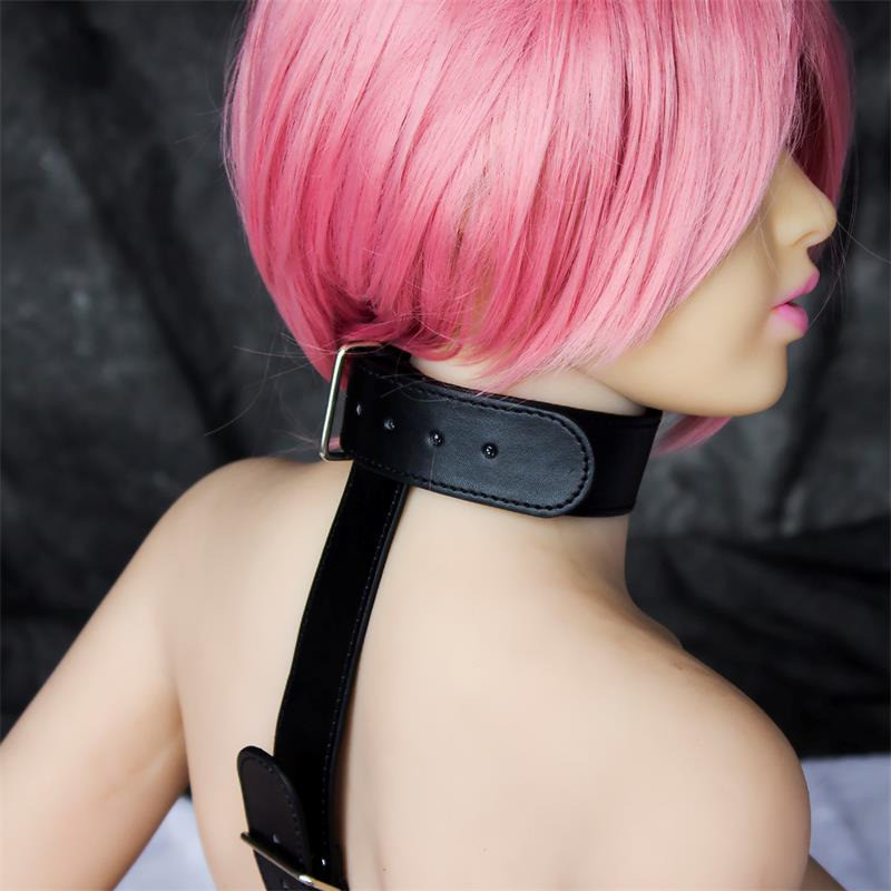 Collier avec Attaches Ajustables Noir