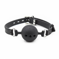 Bâillon Boule Respirant Taille S Noir
