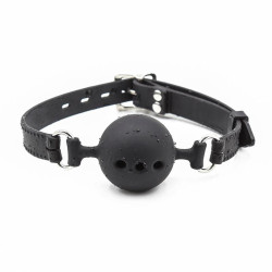 Baîllon avec Balle Transpirable Taille M Noir