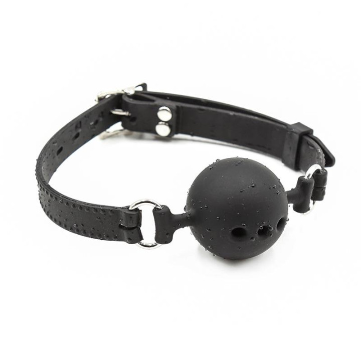 Baîllon avec Balle Transpirable Taille M Noir