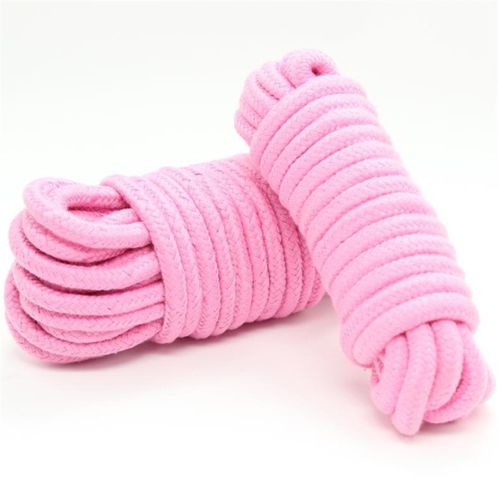 Corde de Bondage 10 Mètres Rose