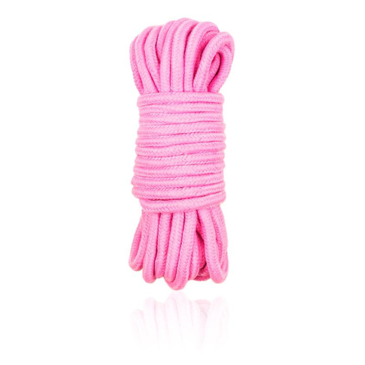 Corde de Bondage 10 Mètres Rose