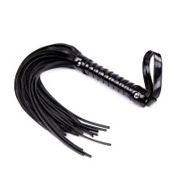 Flogger avec Manche Noir
