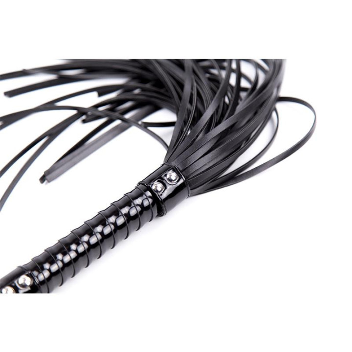 Flogger avec Manche Noir