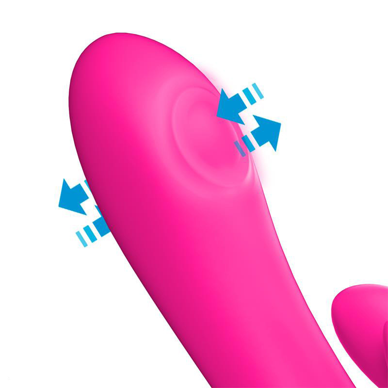 Antony Vibromasseur avec Double Tapping et Fonction Finger