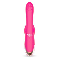 Antony Vibromasseur avec Double Tapping et Fonction Finger
