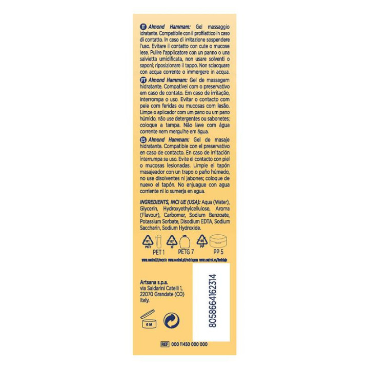 Gel de Massage Almond Hammam 200 ml