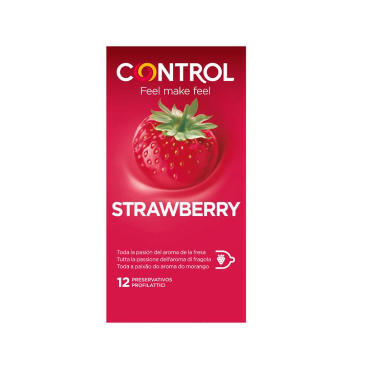 Préservatifs Fraise 12 uts