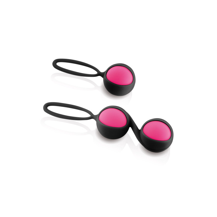 Yoba Set 2 Boules de Geisha Rose-Noir