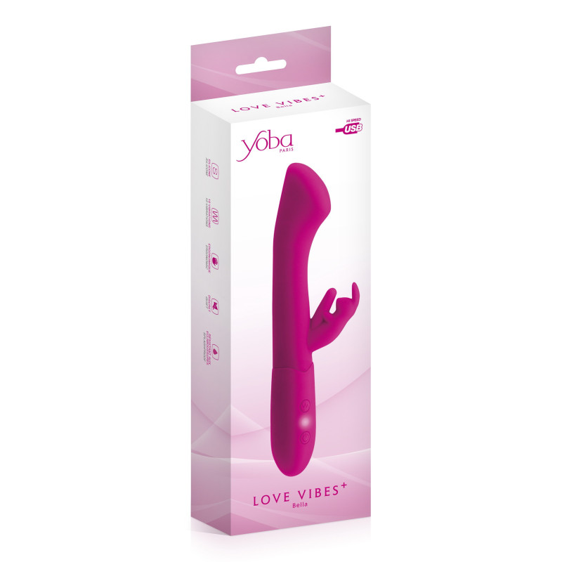 Vibromasseur avec Stimulateur Becca