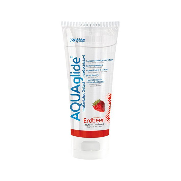 Aquaglide Lubrifiant Goût Fraise 100 ml