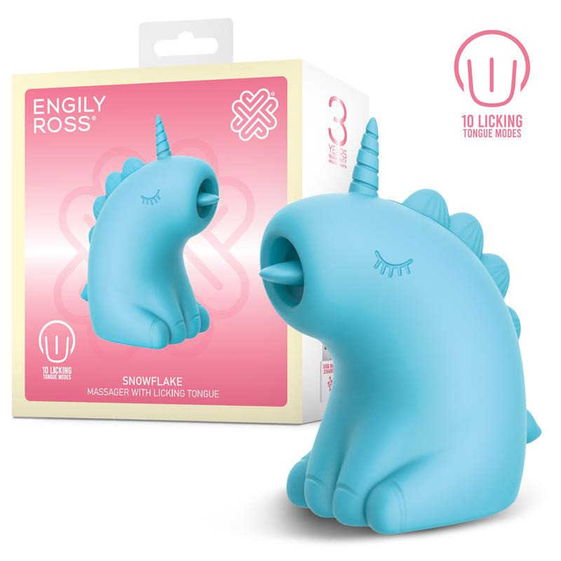 Snowflake Estimulador con Lengua