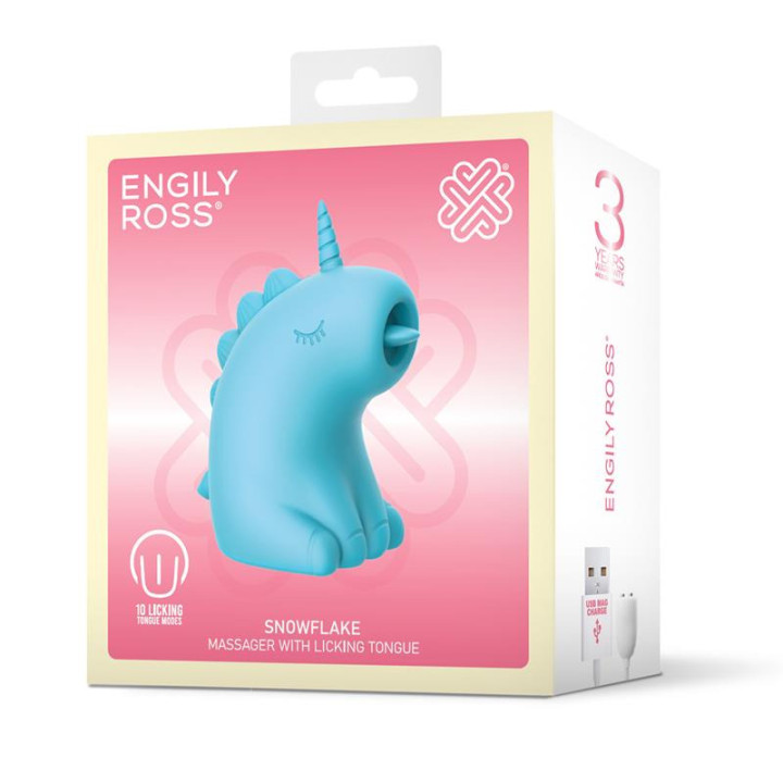Snowflake Estimulador con Lengua