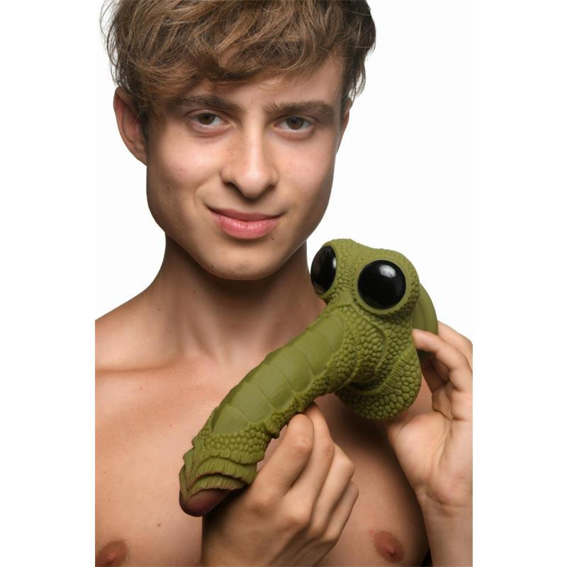 Dildo Ovoposito con 5 Huevos Tentacle
