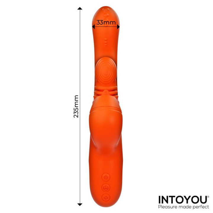 Ethan Vibromasseur 360º Point G et Embouts Interchangeables