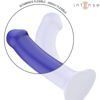 Victoria Vibromasseur avec Ventouse Bleu Foncé Télécommandé