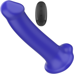 Victoria Vibrador con Ventosa Azul Oscuro Control Remoto