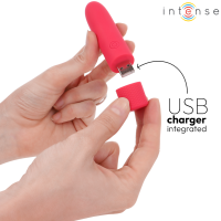 Symone Balle Vibrante Rechargeable Rouge
