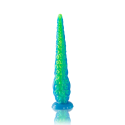 Scylla Dildo Gode Tentacule Fin Fluorescent Petite Taille