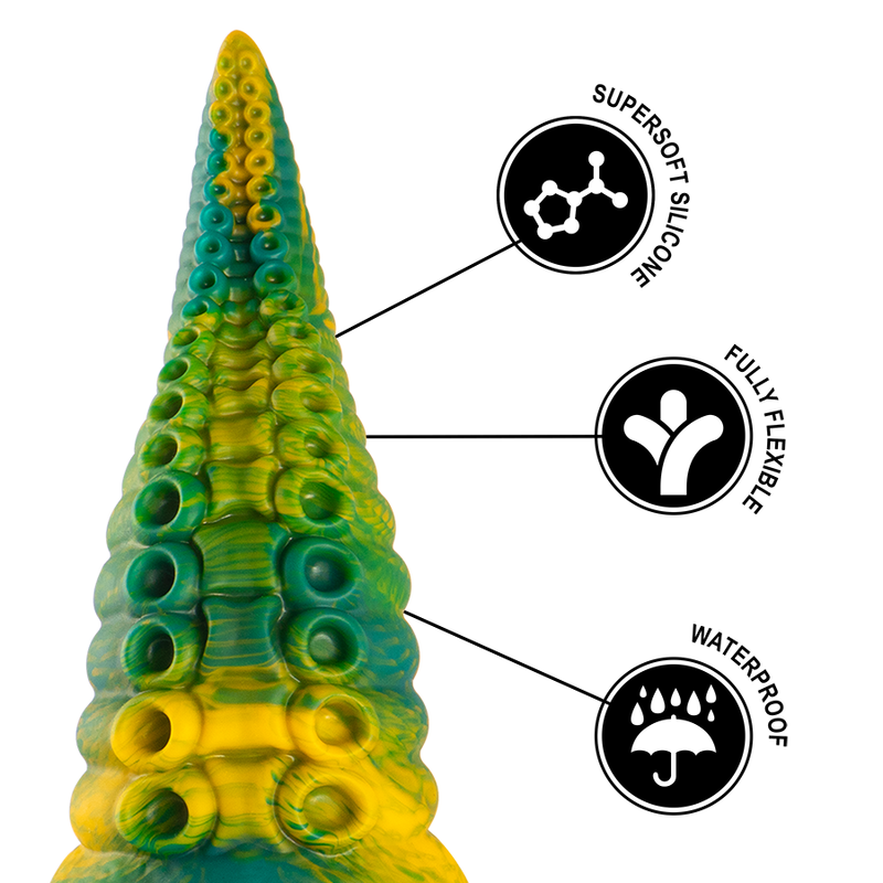 Cetus Gode Tentacule Vert Taille Petite