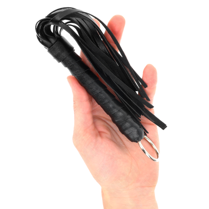 Fouet Simple Mini Noir 28 cm