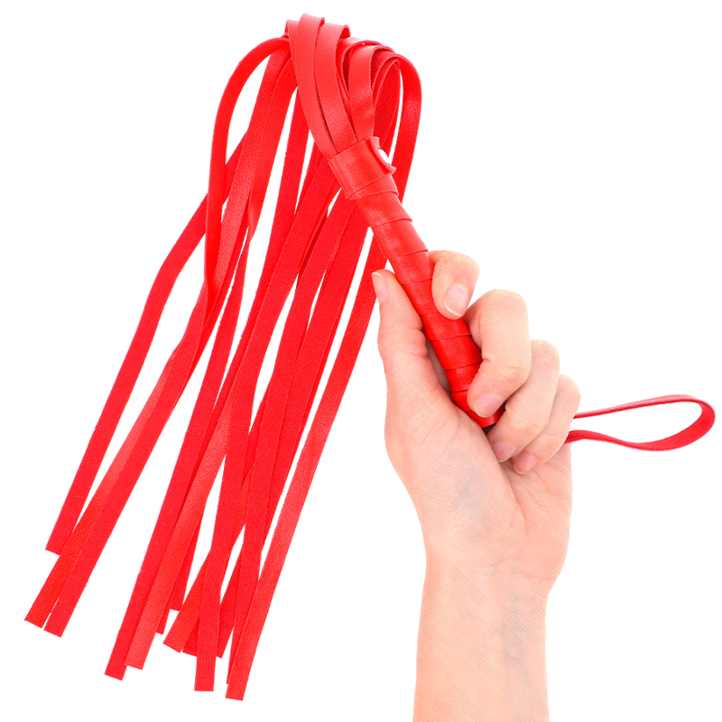 Fouet Simple Rouge 45 cm
