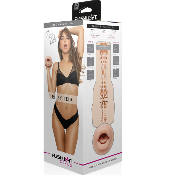 Fleshlight Girls Riley Reid Insomnia Bouche