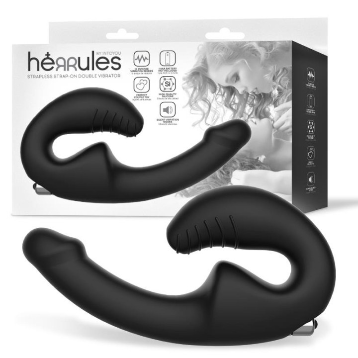 Stap-on Vibromasseur Double sans Harnais
