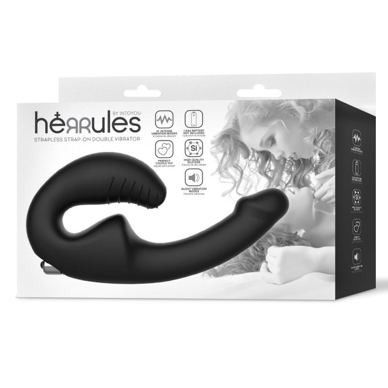 Stap-on Vibromasseur Double sans Harnais