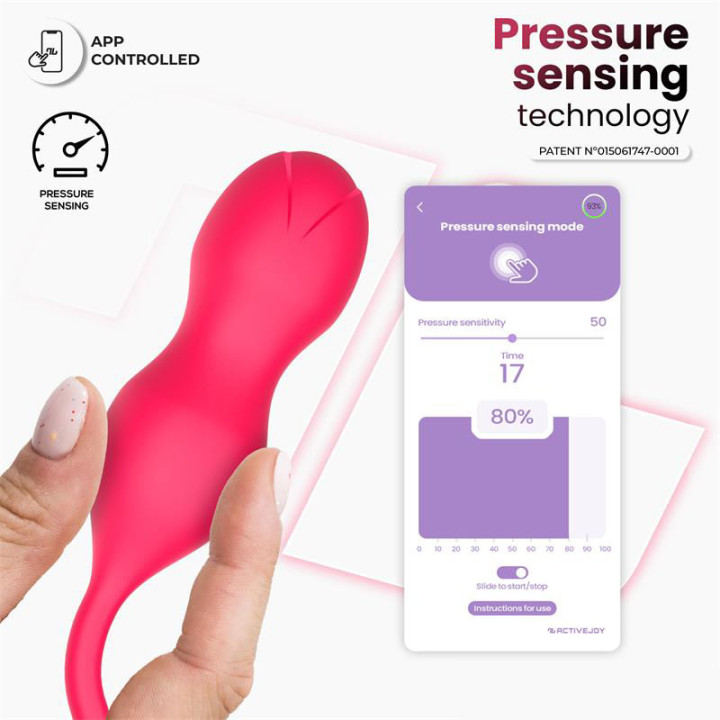 Kyra Entraîneur du Plancher Pelvien avec App Rose