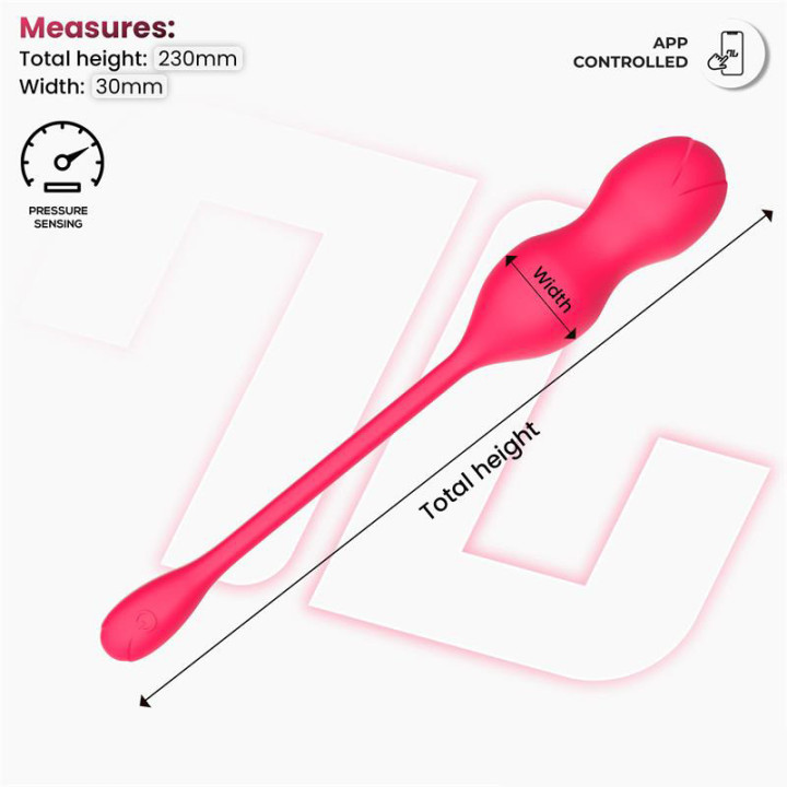 Kyra Entraîneur du Plancher Pelvien avec App Rose