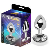 Plug anal avec Bijou en Diamant Blanc Taille M