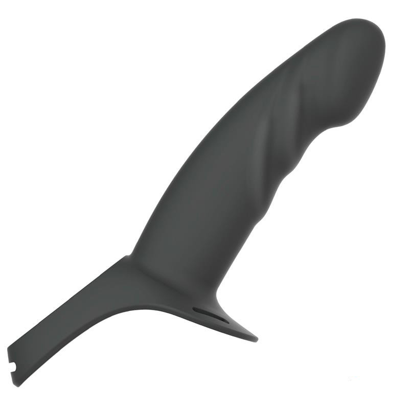 Harnais Strap-on avec Gode Creux Taille S Noir