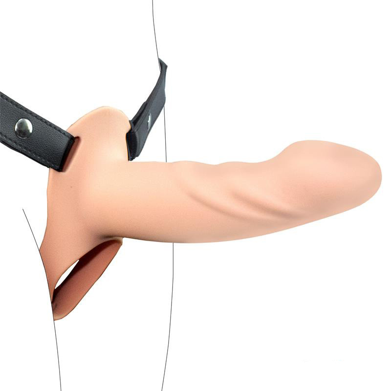Harnais Strap-on avec Gode Creux Taille L