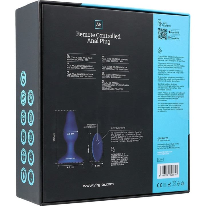Plug Anal A5 Télécommandé