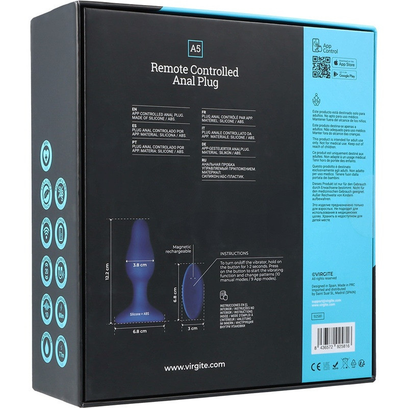 Plug Anal A5 Télécommandé