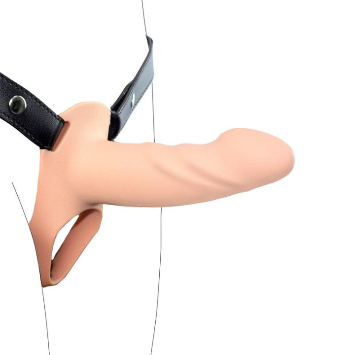 Harnais Strap-on avec Gode Creux Taille S