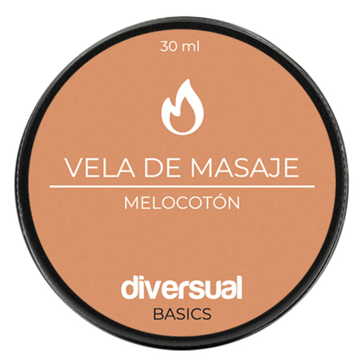Bougie de Massage Pêche 30 ml