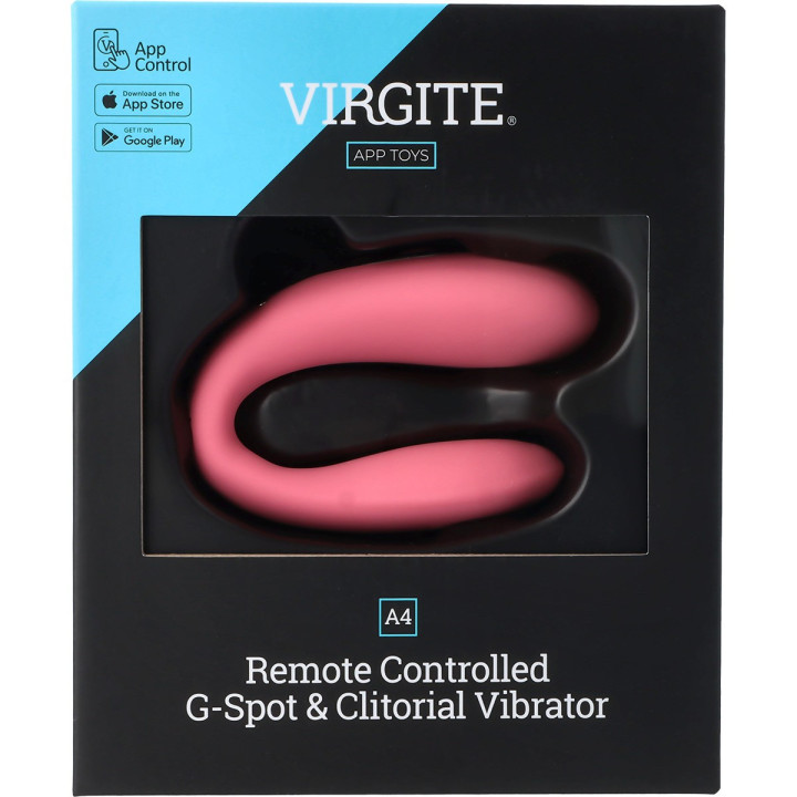 A4 Vibromasseur G Spot & Clitoridien Télécommandé
