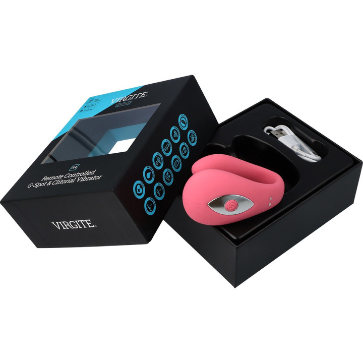A4 Vibromasseur G Spot & Clitoridien Télécommandé
