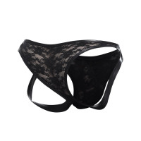 C4m L4ce Jockstrap Capri Noir