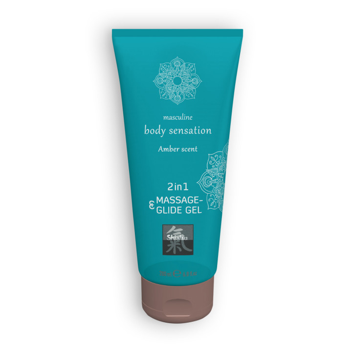 Lubrifiant et Gel de Massage 2 en 1 Ambar 200 ml