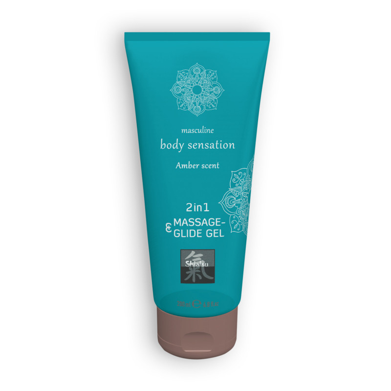 Lubricante y Gel de masaje 2 en 1 Ambar 200 ml