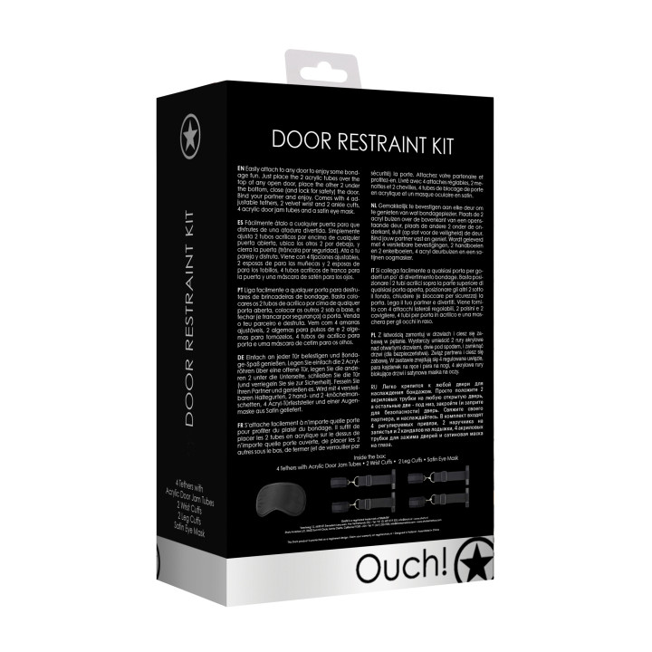 Kit de Restriction pour Porte Noir
