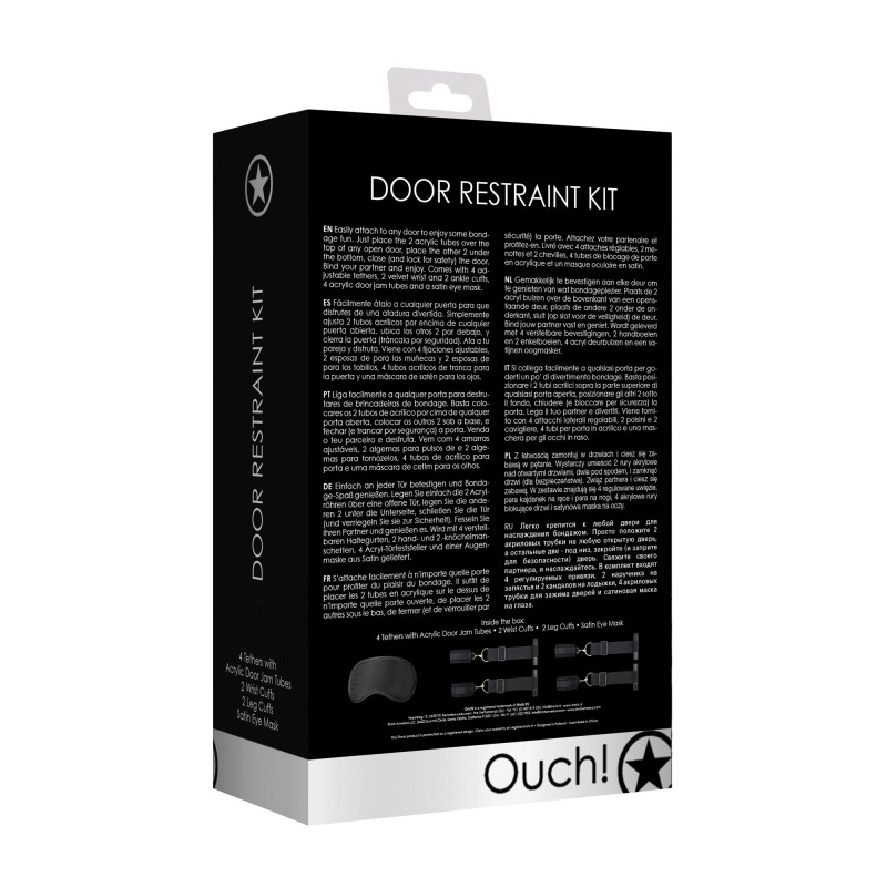 Kit de Restriction pour Porte Noir