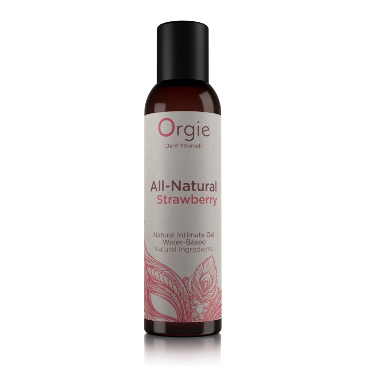 Lubrifiant Naturel à Base d'Eau Fraise 150 ml
